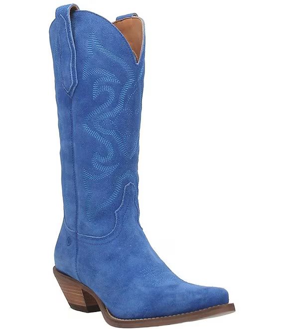 Out West Suede Tall Western Boots | Dillard's