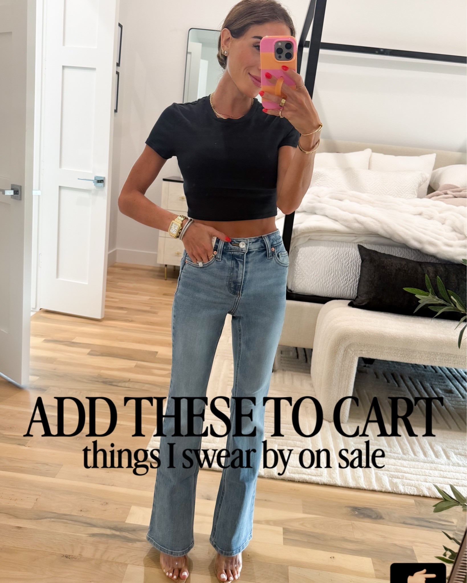 Comment “ADD IT” and I’ll send you the details 💌 I found so many things I love + use often or wear often marked down this weekend ☺️ especially if you’re looking for towels or sheets, these are my favorite ones!  And the jeans I’ve shared a few times are under $20