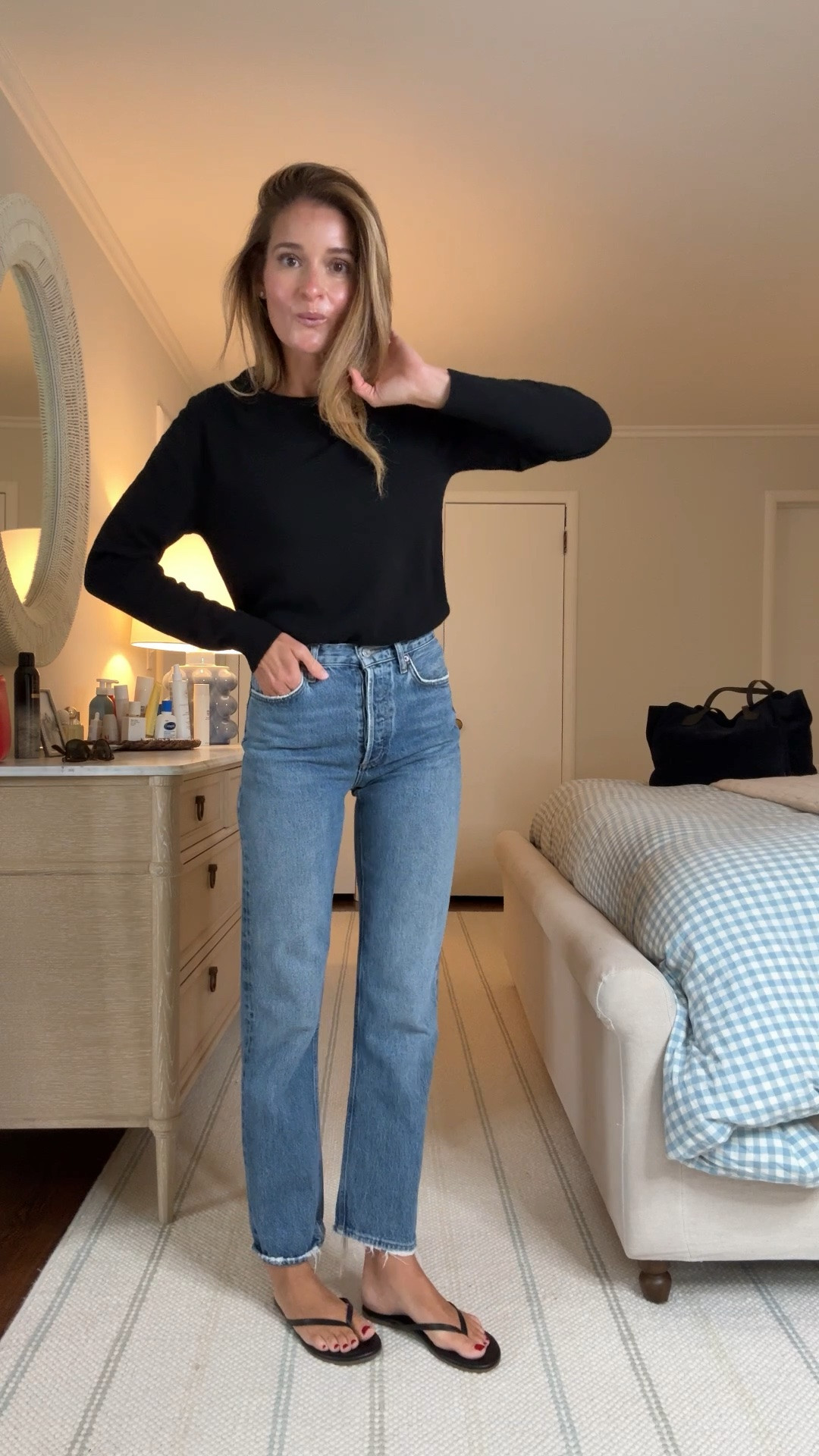 The $50 cashmere sweater that makes the summer-to-fall transition so easy. & the best part? It comes in a handful of other great colors too! 

✨ Comment LINKS to shop!

❤️ follow for easy everyday outfit inspiration!

@quince #quincepartner @shop.ltk

#LTKdayinmylife #LTKgrwm #LTKootd