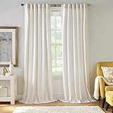 Elrene Home Fashions Carnaby Distressed Velvet Window Curtain, Curtain Panel for Living Room, Bed... | Amazon (US)