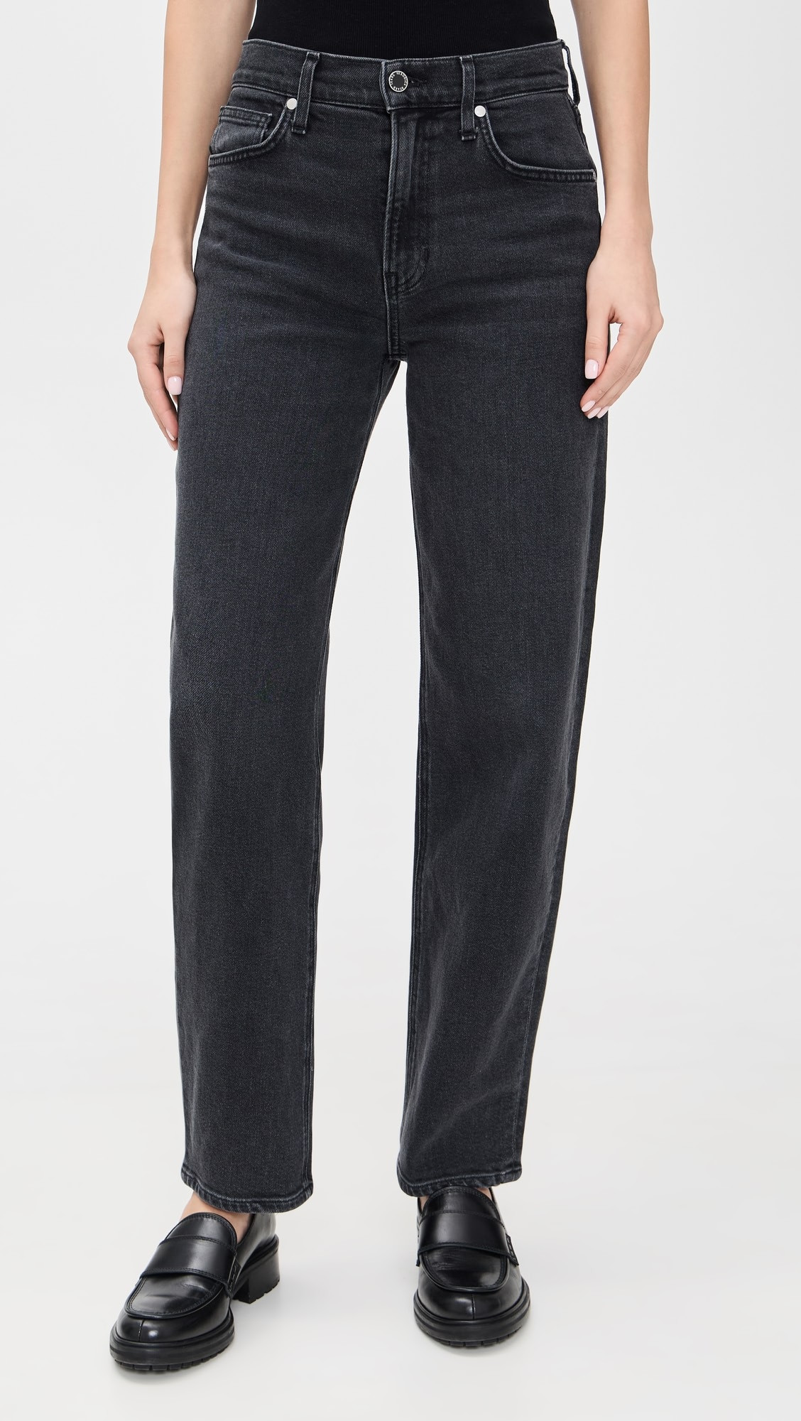 Harley High Rise Slim Barrel Jeans | Shopbop