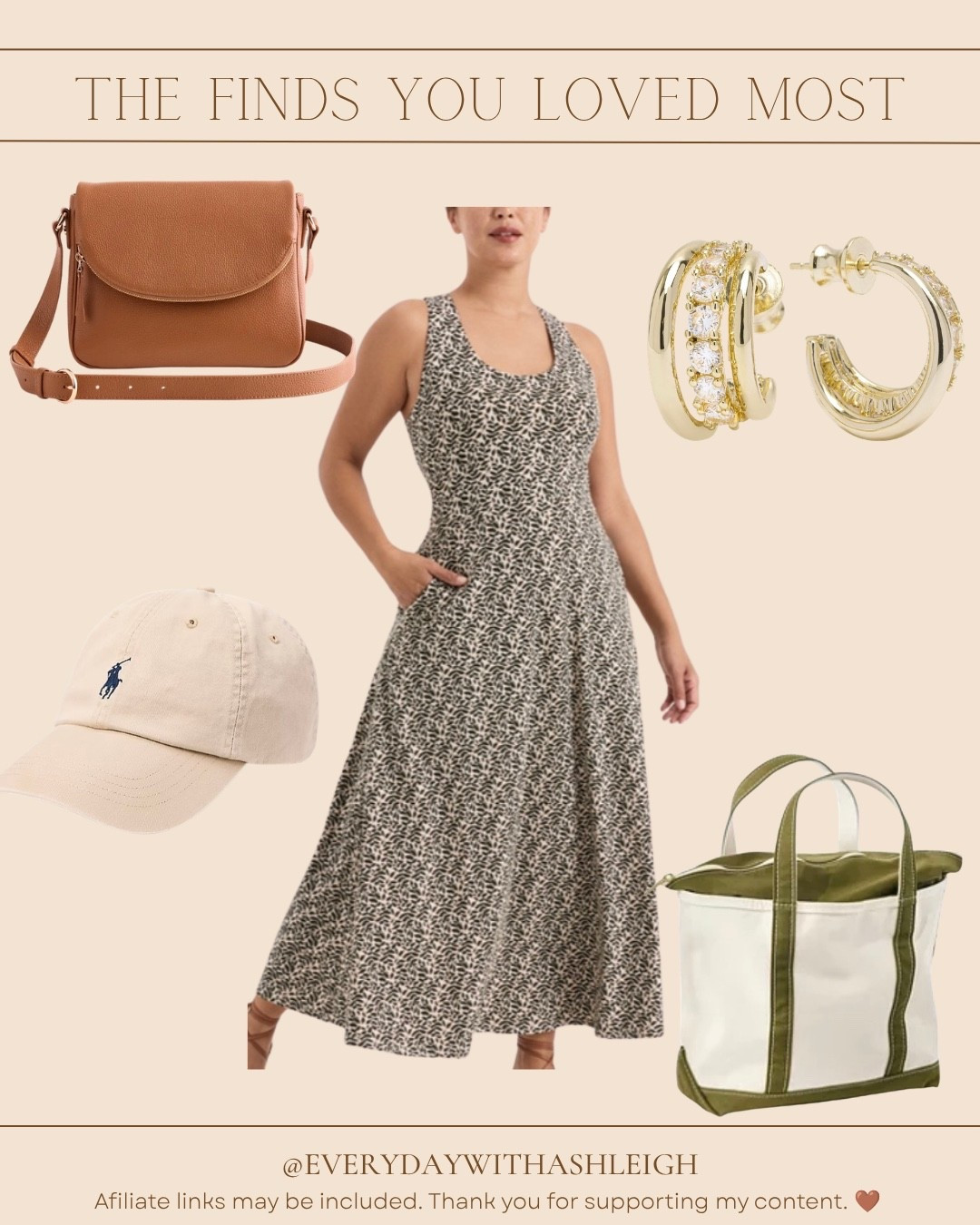 A little roundup of the finds you loved most last week. 🤎

From two everyday bags and the perfect baseball hat to a maxi dress with pockets (yes, pockets!) and classic hoop earrings, these are the pieces everyone was clicking on.

If you missed them the first time, I’ve linked them all in one place. Happy browsing! ✨

#WeeklyFavorites #MostLovedFinds #EverydayStyle #FashionFinds #BaseballCap #StyleInspiration #PinterestFinds

#LTKdayinmylife #LTKgrwm #LTKootd