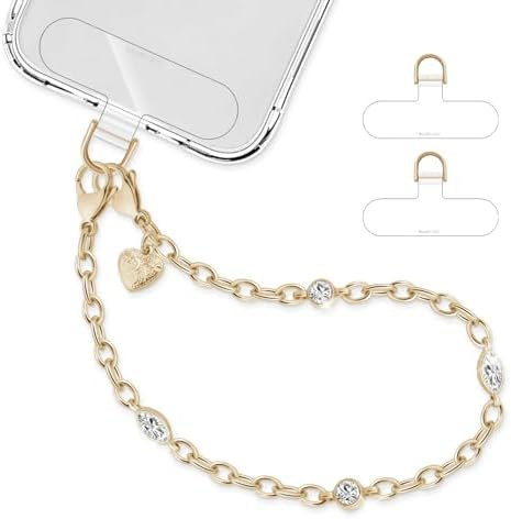 Phone Charm Strap Detachable Wrist Strap For iPhone Anti Theft Strap Phone Chain Wristlet | Amazon (US)