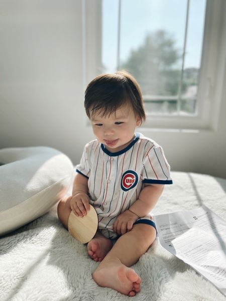 Baby Chicago Cubs Romper 💙 

Baby boy style, baby outfit, baby romper, Chicago cubs romper, baby summer style, carters finds

#LTKFind #LTKbaby #LTKunder50