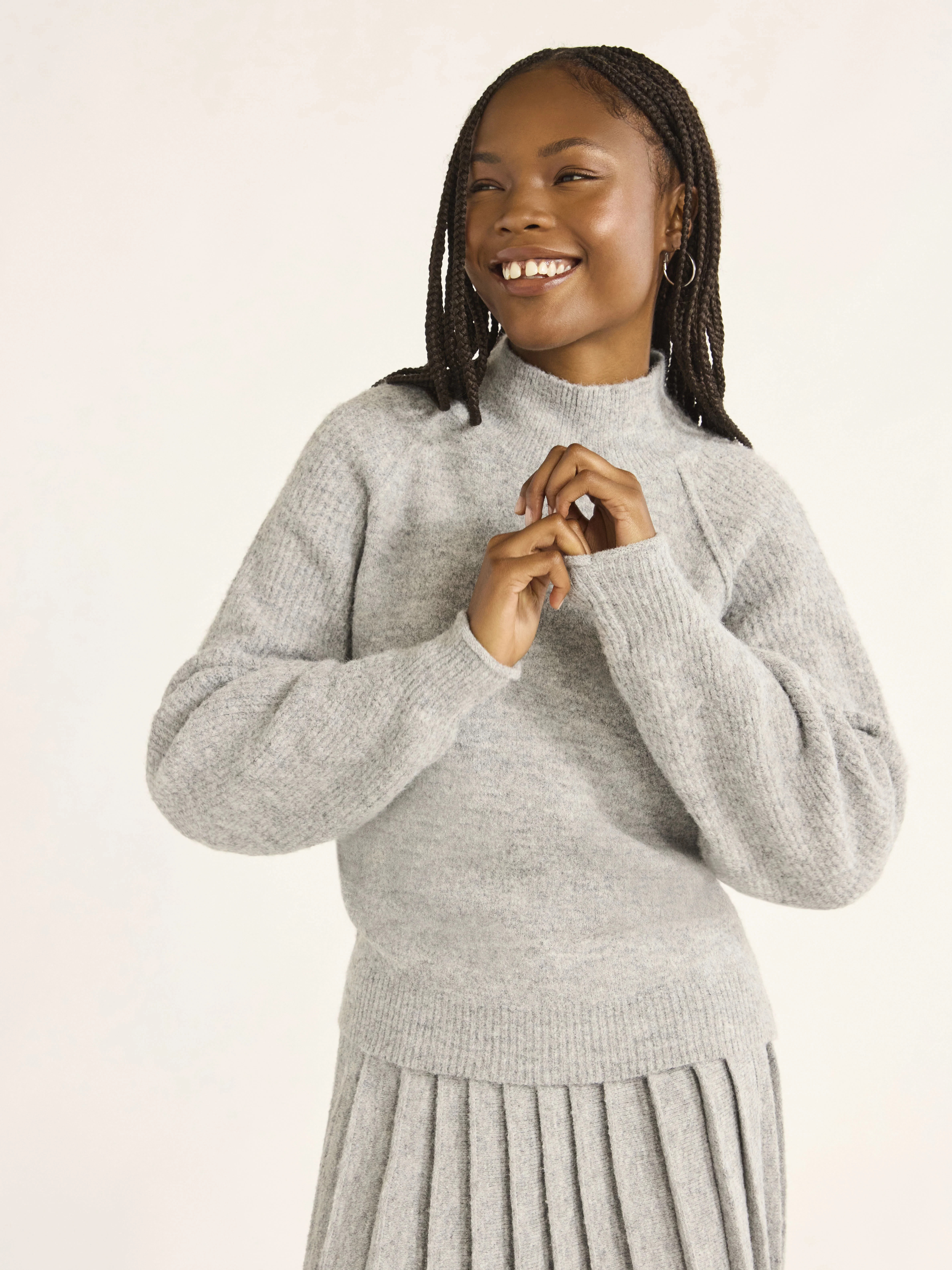 Free Assembly Women’s Ribbed Turtleneck Sweater, Midweight, Sizes XS-XXL - Walmart.com | Walmart (US)