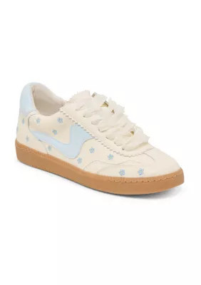 Dolce Vita Women's Notice Floral Sneakers, Blue, 6M | Belk