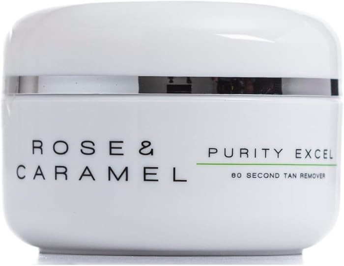 Rose & Caramel Purity Excel 60 Second Self Tan Removing Scrub 200ml Self tan eraser, express tan ... | Amazon (US)