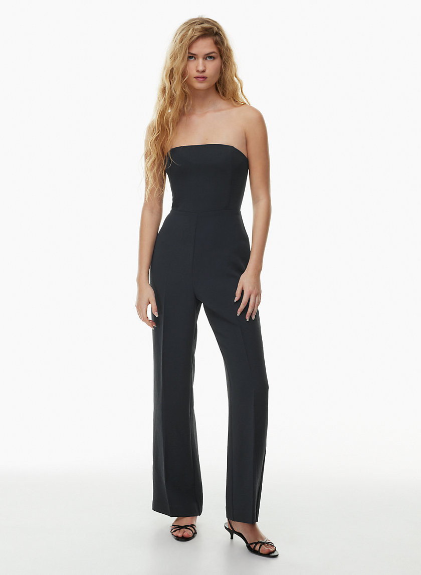Aritzia Wilfred Women's Endless Jumpsuit in Dark Night Navy | 0 | Polyester | Aritzia