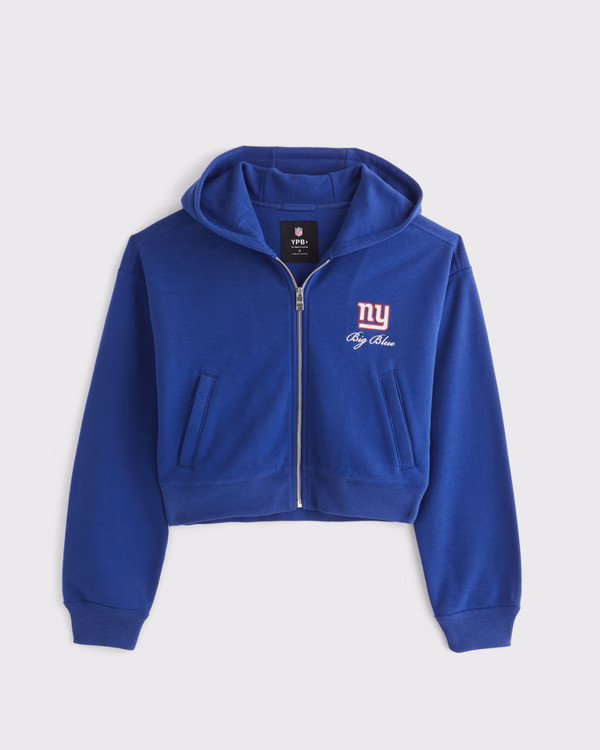 YPB On The Go 6AM New York Giants Full-Zip Hoodie | Abercrombie & Fitch (US)