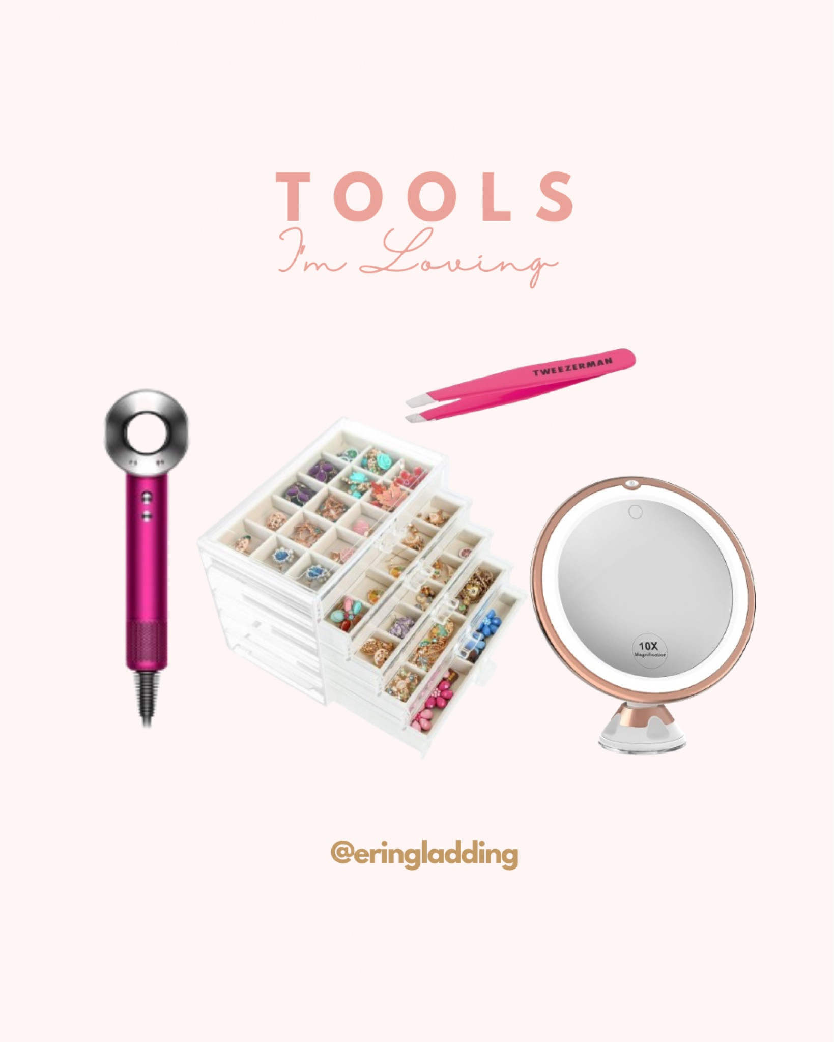 Beauty tools and organization I’m loving. This Dyson hair dryer is a great price at $250! 

#LTKover40 #LTKbeauty #LTKMostLoved