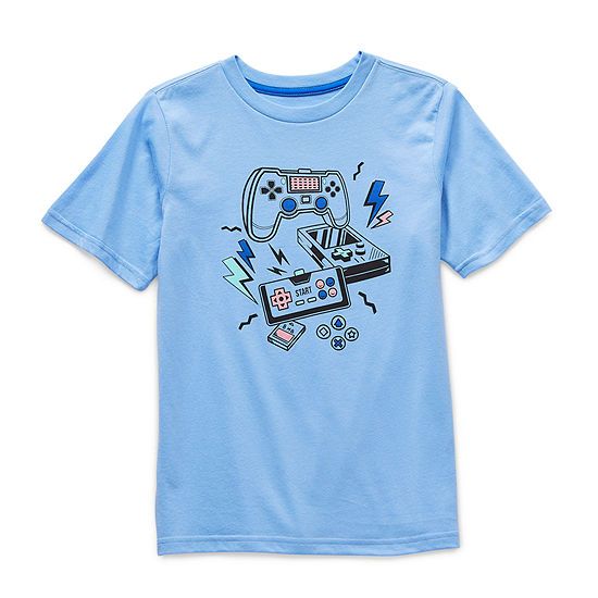 Thereabouts Little & Big Boys Crew Neck Short Sleeve Graphic T-Shirt | JCPenney
