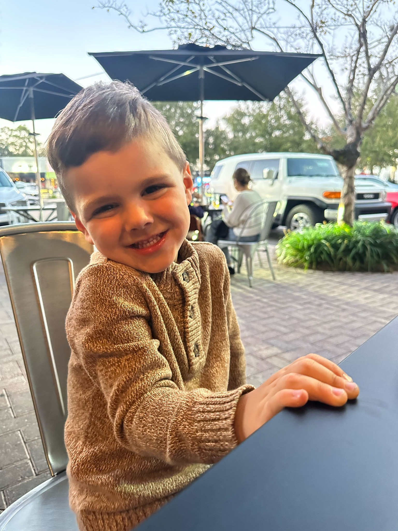 Toddler boy pullover sweater on sale for $19! Fits True to size, John Luke is wearing a 4T. We paired this with jeans for family photos! 

#LTKfamily #LTKkids #LTKfindsunder50