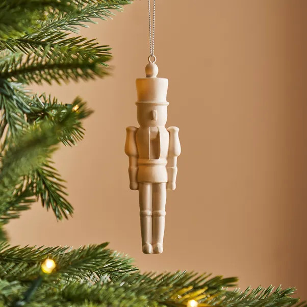 Plain Nutcracker Hanging Decoration | Dunelm (migrated)