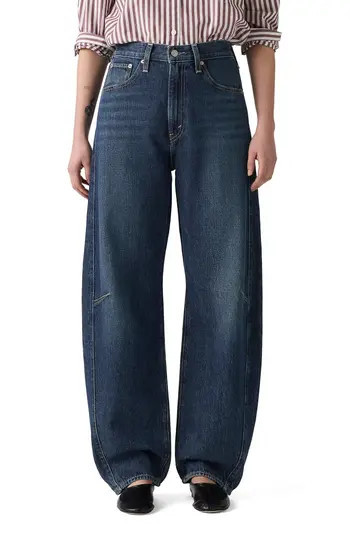 Levi's Cinch High Waist Barrel Jeans in New Shades at Nordstrom Rack, Size 26 31 | Nordstrom Rack
