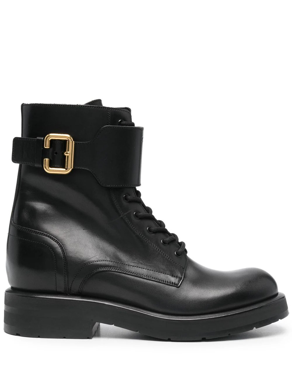 Chloé Coddington combat boots - Black | Farfetch Global
