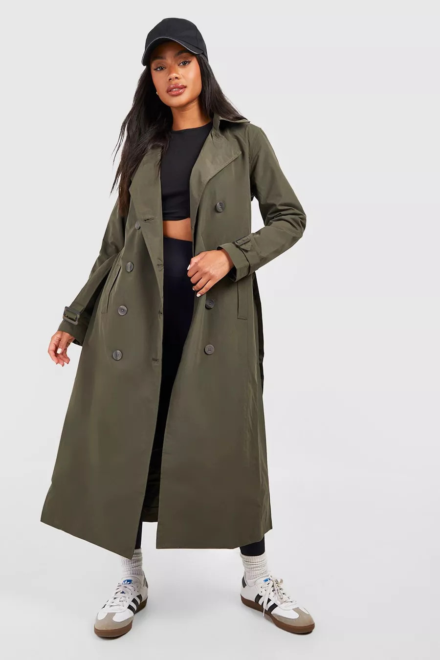 Belted Trench Coat | boohoo (US & Canada)