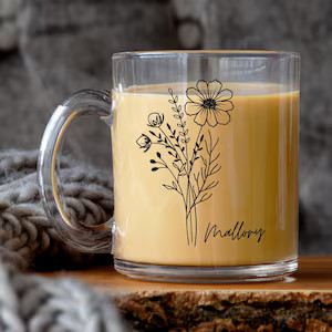 Just One More Chapter Mug, Gift for Book Lover, Floral Book Mug, Reading Mug, Flower Book Mug, Bo... | Etsy (US)