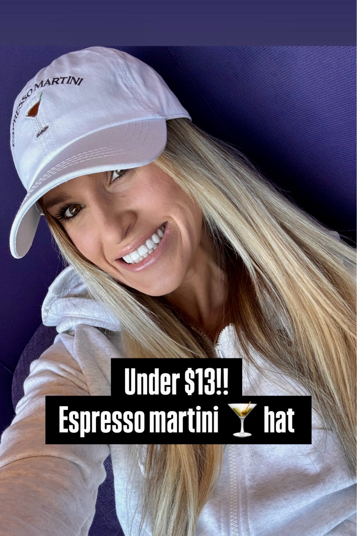 This espresso martini hat is TOO CUTE and aesthetic!!!☕️🍸 it’s under $13 and I am totally obsessed. White, so it goes with everything! 

#LTKTravel #LTKSaleAlert #LTKActive