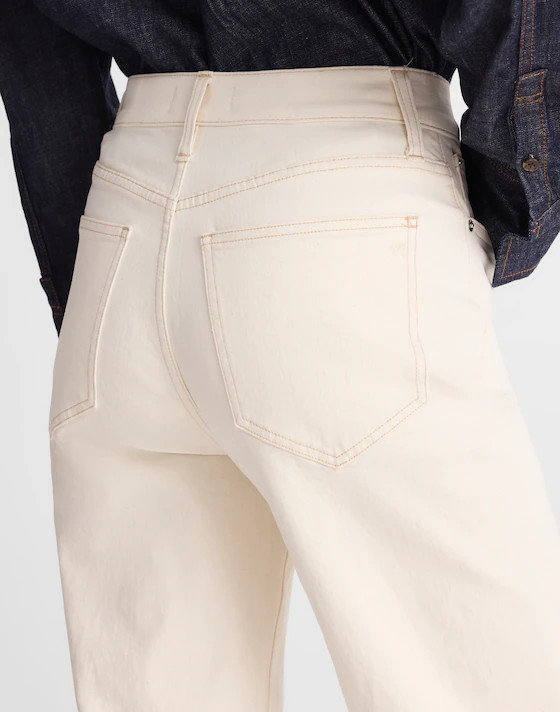 The Short Perfect Vintage Wide-Leg Crop Jean | Madewell