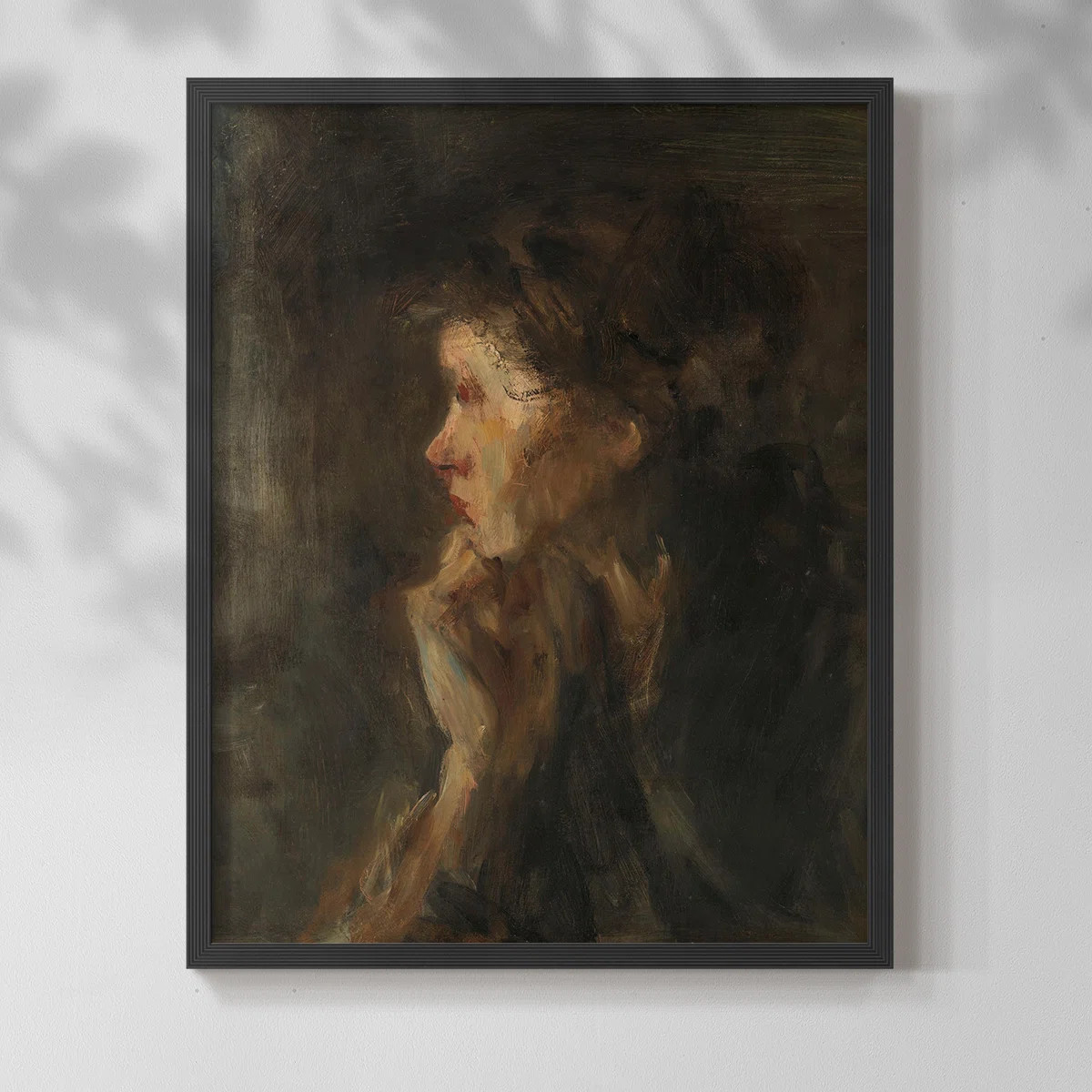 Vintage Portrait Print CXXXIX -Framed Print | Wayfair North America