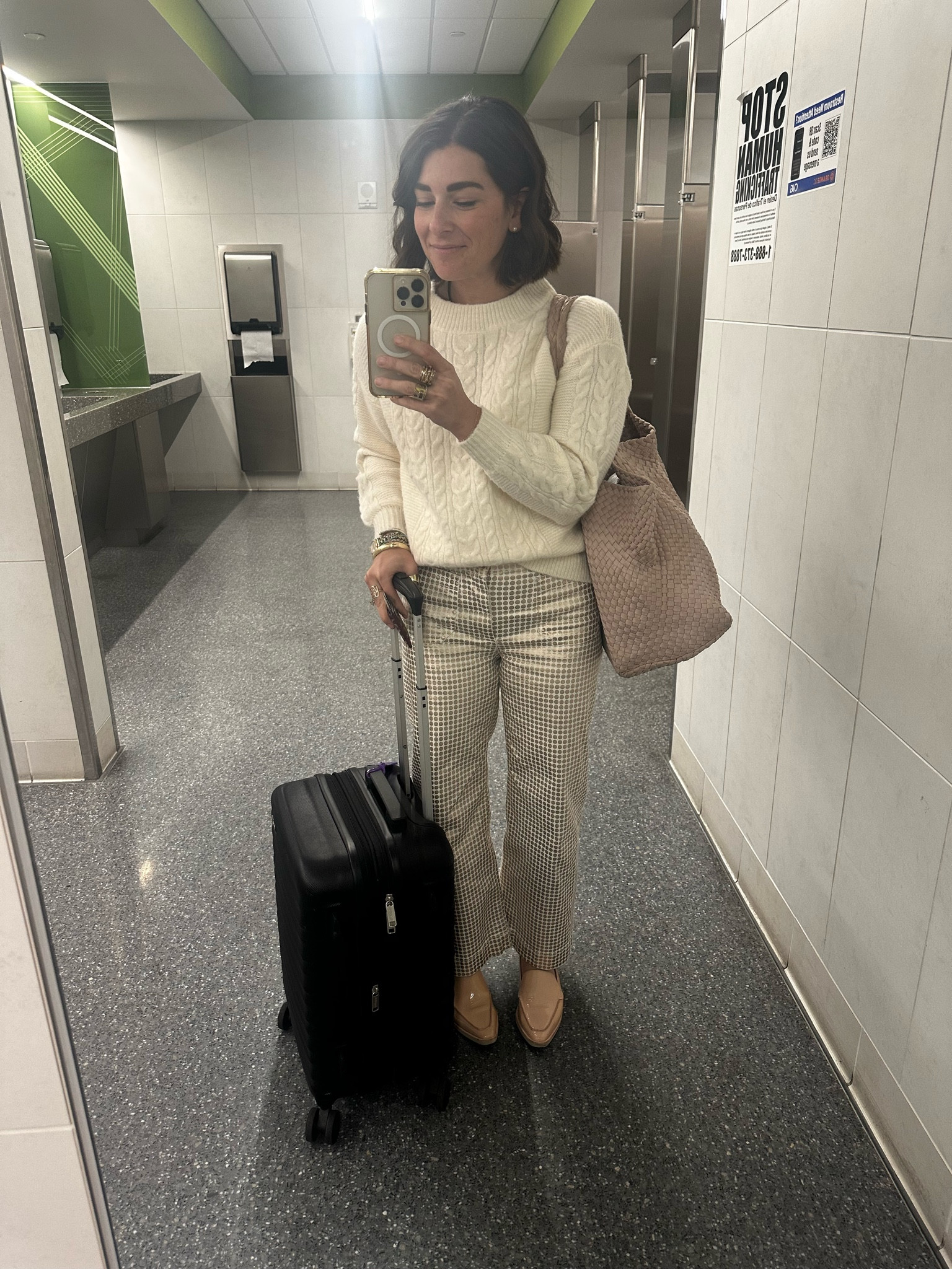 Another airport travel selfie with my favorite pieces! They get me through every flight ✈️ 

#LTKWorkwear #LTKTravel #LTKFindsUnder100