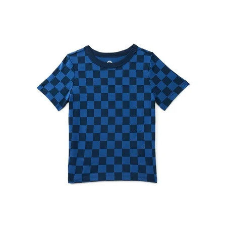 Wonder Nation Toddler Boys' Print Tee with Short Sleeves, Size 18M-5T | Walmart (US)