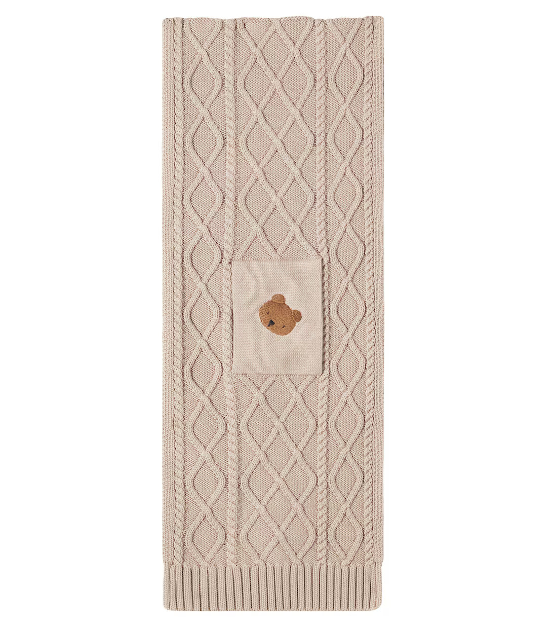 Aatos cable-knit cotton scarf | Mytheresa (US/CA)