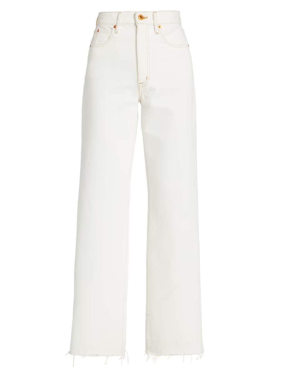 Grace High-Rise Wide-Leg Jeans | Saks Fifth Avenue