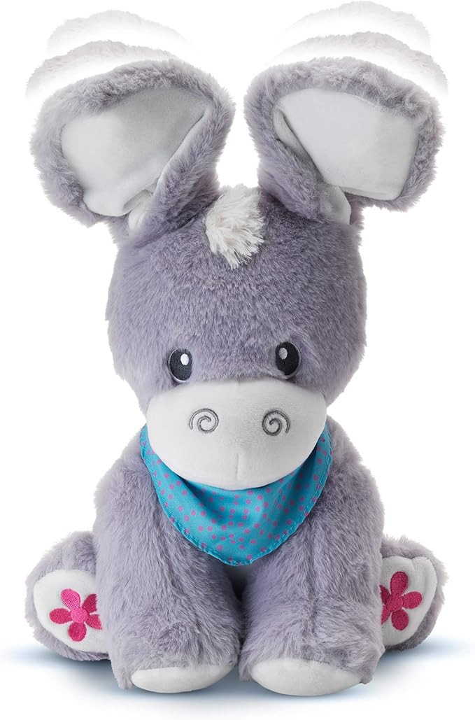 KiddoLab Peek-A-Boo Donkey: Soft Stuffed Animal Toy for Infants 6-18 Months with Moving Ears, Son... | Amazon (US)