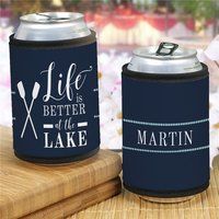Life Is Better At The Lake Personalized Can Wrap, Vacation Lakehouse Accessories, Custom -Gfy3145329 | Etsy (US)