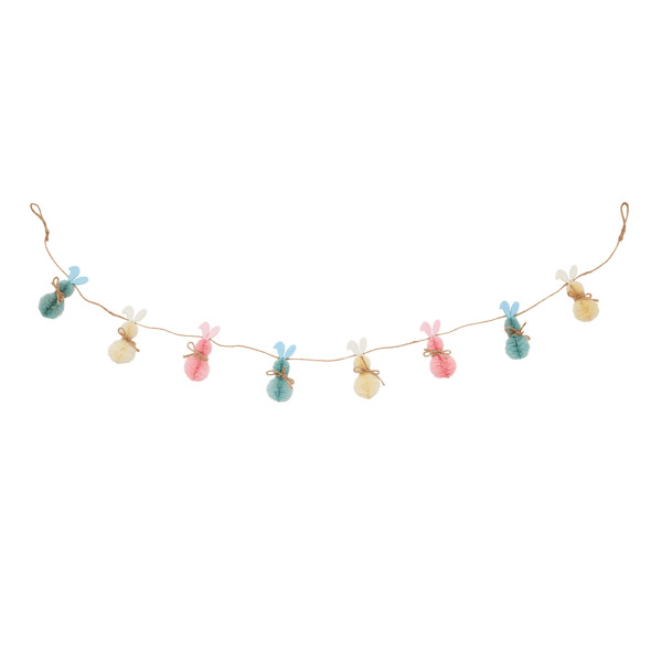 Bunny Bottle Brush Garland | Mud Pie