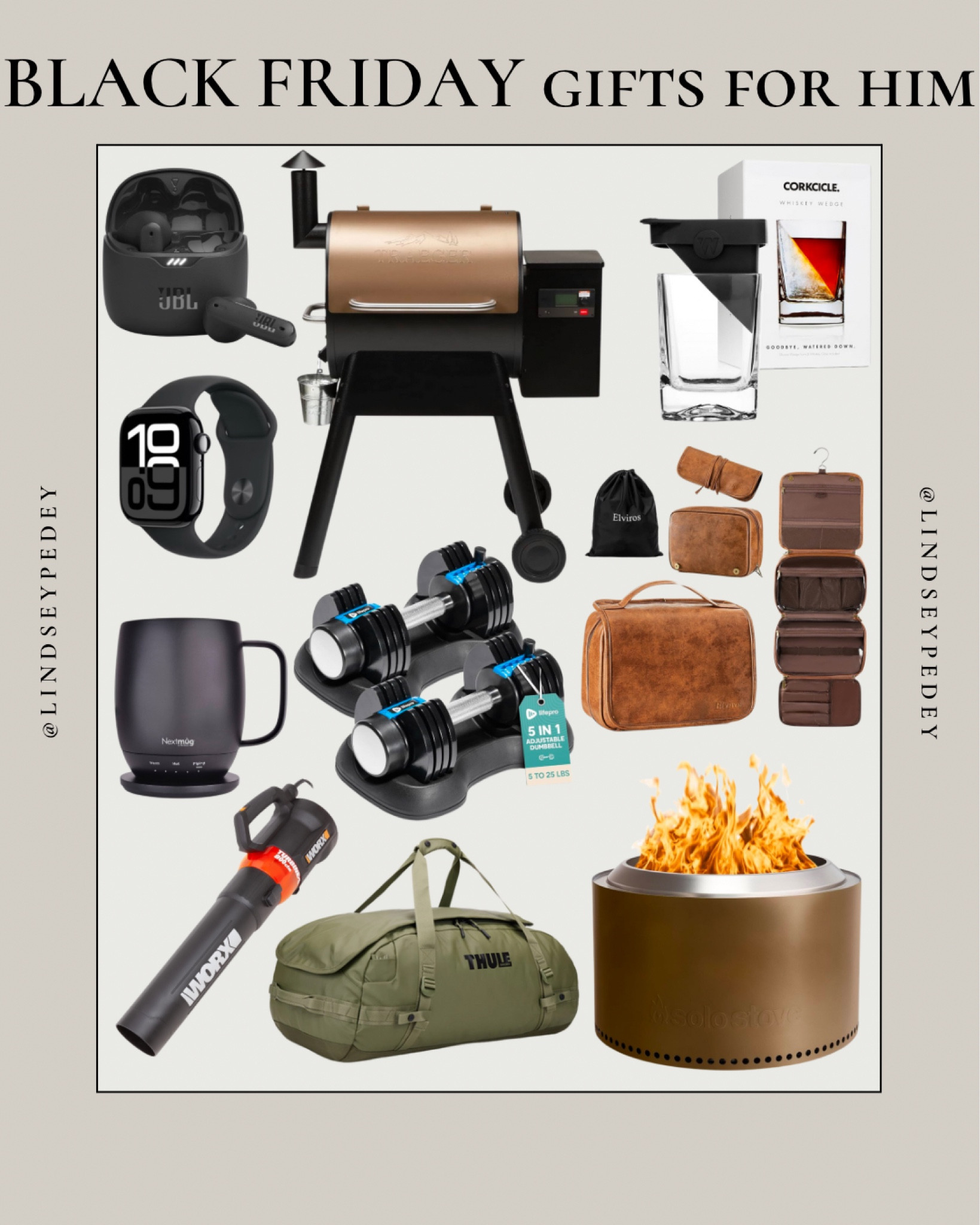 BLACK FRIDAY- Gifts for Him

Sharing a round up of some great gift options for the men in your life that are all still on sale!!

Solo fire pit, leaf blower, Apple Watch, leaf blower, duffle bag, leather toiletry bag, adjustable dumbbells, nextmug temperature controlled, jbl earbuds, traeger grill, corkcicle whisker wedge



#LTKMens #LTKCyberWeek #LTKGiftGuide