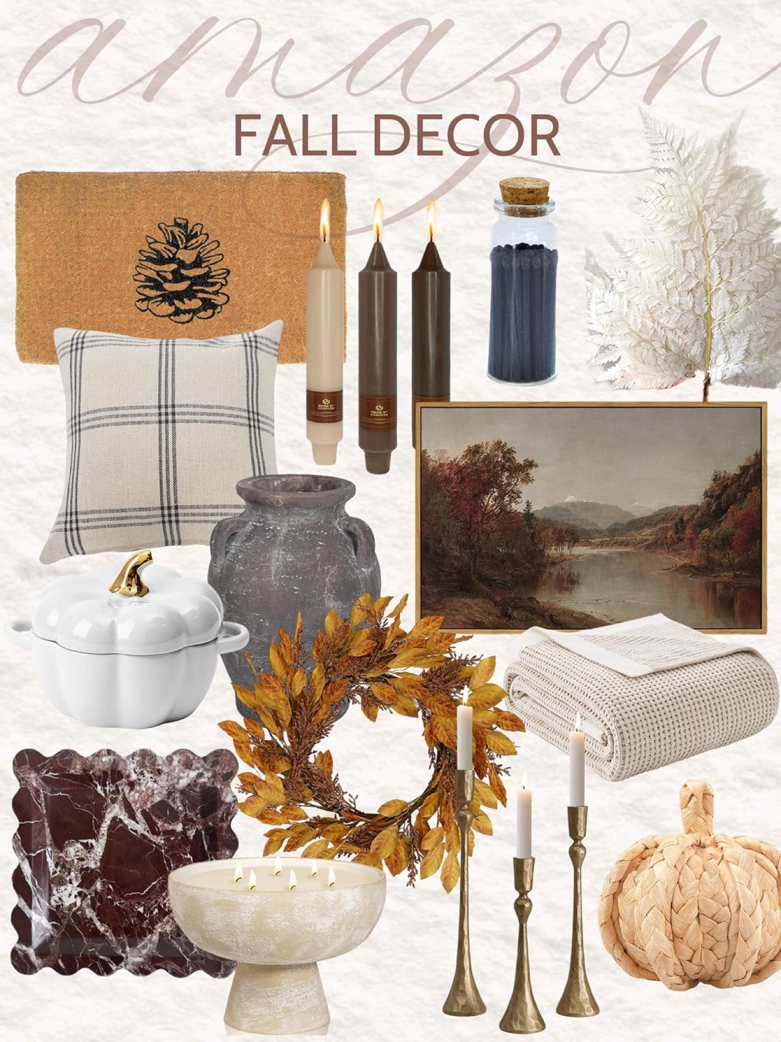 Amazon Fall home decor finds! #Founditonamazon #amazonhome #inspire #fall2024 #fall24 amazon home decor 

#LTKSeasonal #LTKHome #LTKFindsUnder50