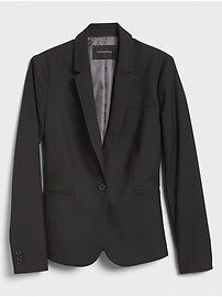 Petite Classic Black Blazer | Banana Republic Factory