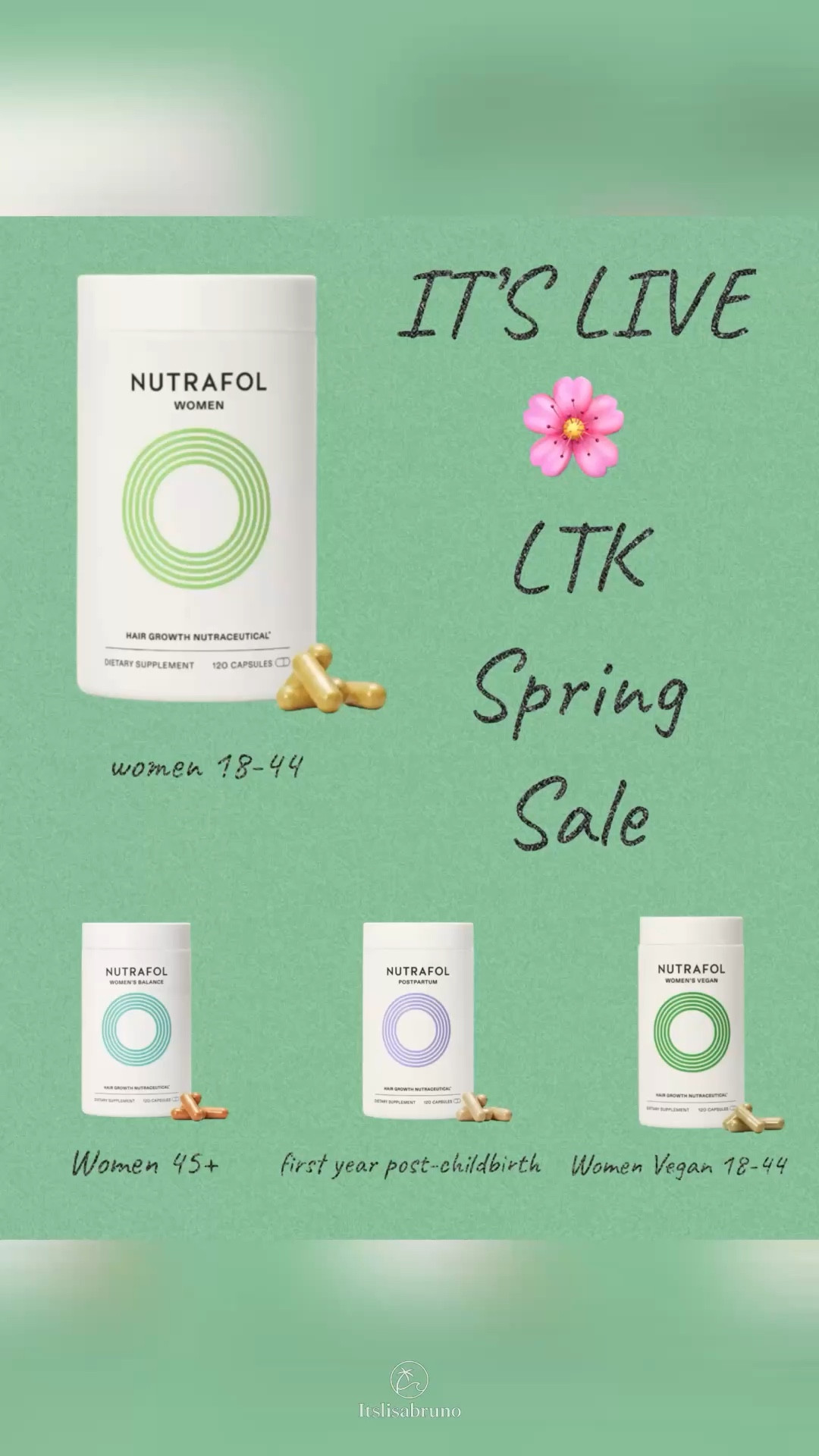 The LTK Spring Sale is officially live.

Extra $50 off 3 and 6 month subscriptions with in-app code. To get the discount, you MUST shop inside the LTK app and copy the promo code directly from the app before checkout.

I’ve linked all my @Nutrafol picks there 🤍

#Ad  #HairGrowth #WellnessEssentials #BeautyRoutine #HealthyHairJourney #SelfCareStyle 


#LTKOver40 #LTKSpringSale #LTKBeauty