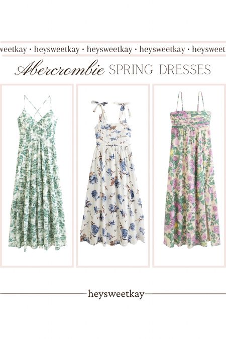 Spring dresses on sale at Abercrombie !