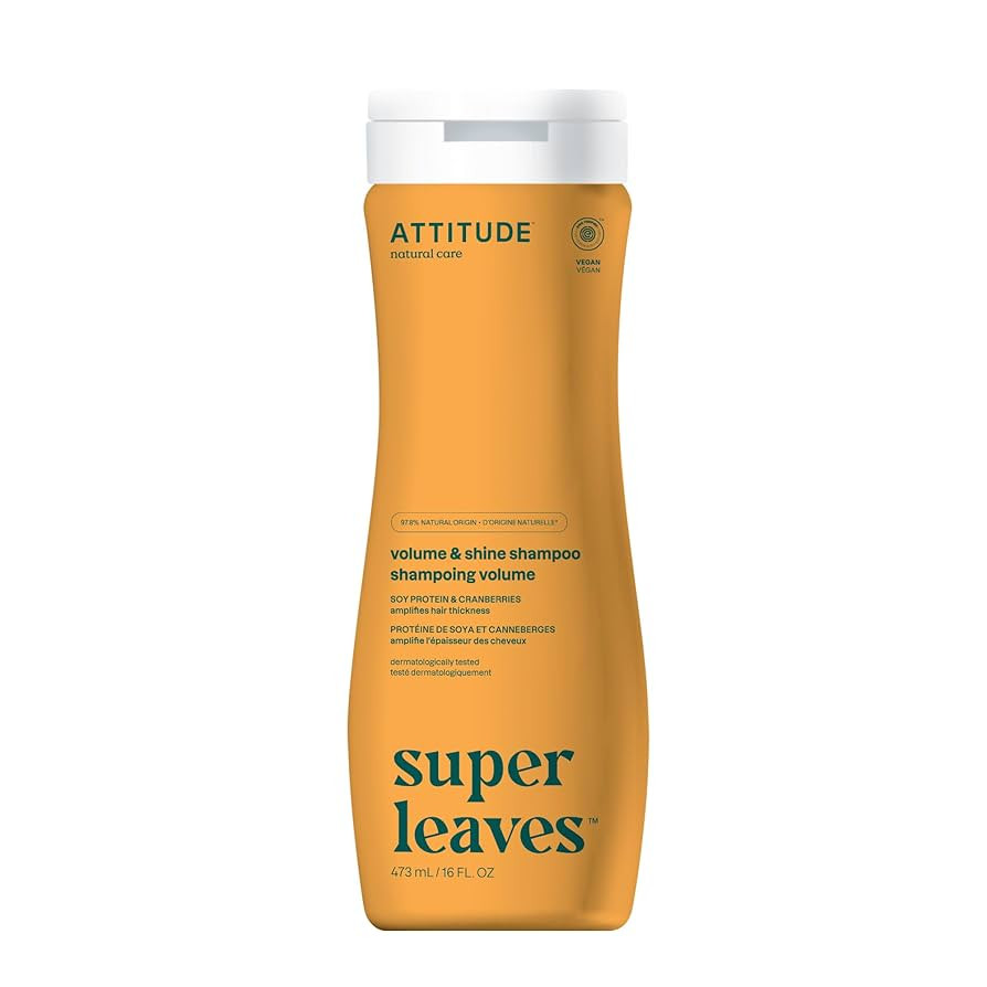 ATTITUDE Volume and Shine Hair Shampoo, EWG Verified, For Thin Hair, Naturally Derived Ingredient... | Amazon (US)