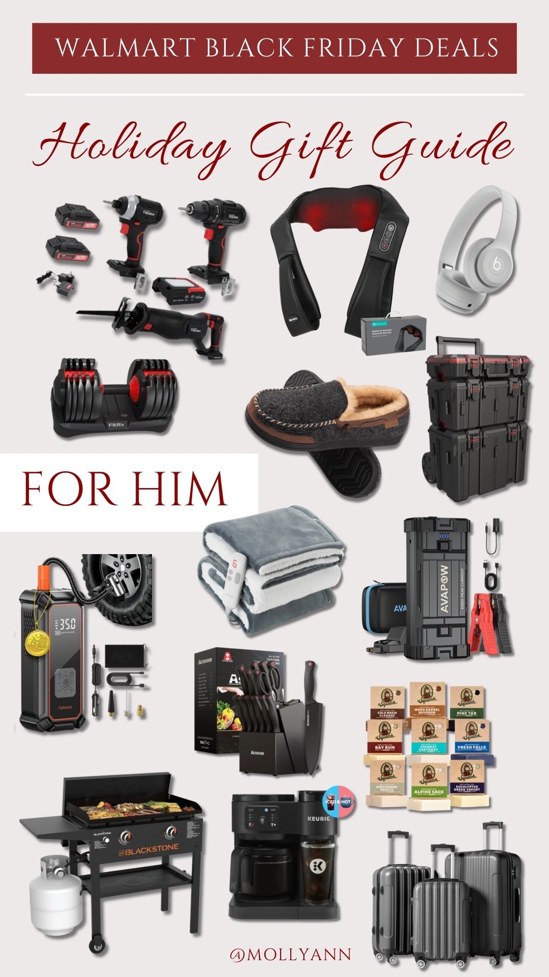 Walmart Black Friday deals on some of the best gift ideas for the man in your life! Gift ideas for him on sale at Walmart! 

#LTKMens #LTKGiftGuide