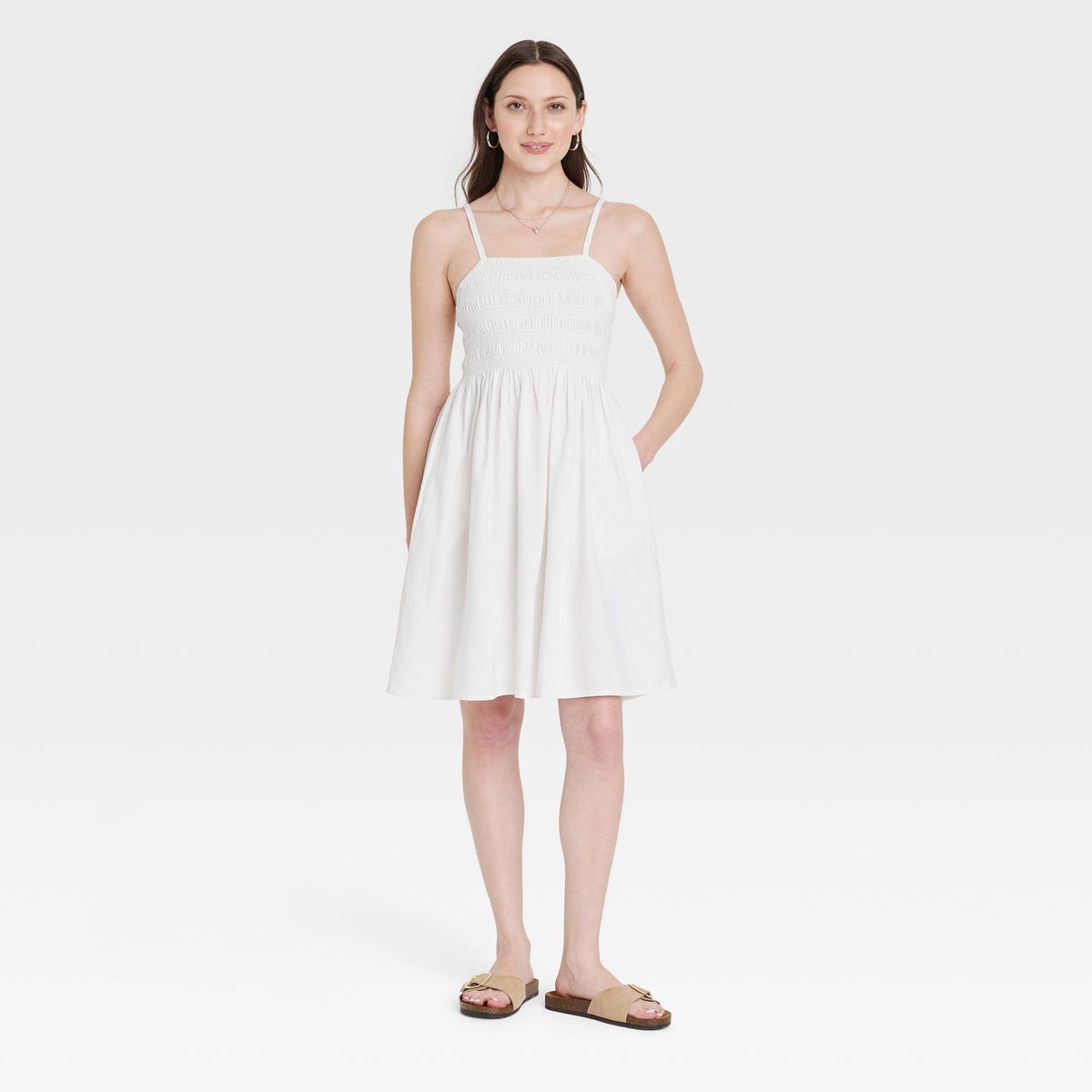 Women's Smocked Mini Sundress - Universal Thread™ | Target