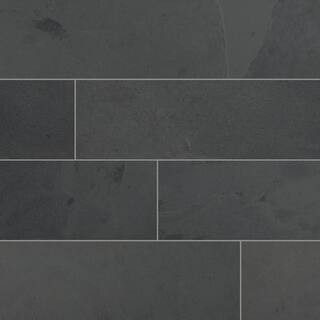 Hampshire 4 in. x 12 in. Gauged Slate Floor and Wall Tile (5 sq. ft. / case) | The Home Depot