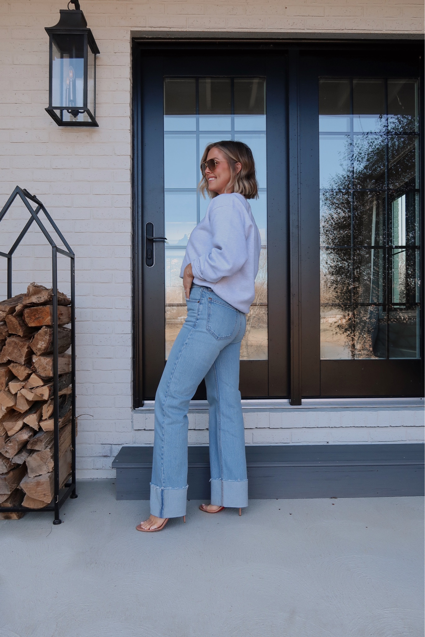 Abercrombie Denim Sale!
25% off + an EXTRA 15% off in cart with code DENIMAF 🤍

The exact jeans are link but look different on the thumbnail photo - click the link and select Medium With Cuff Hem (wearing the 24 Regular)  

#LTKsalealert #LTKMostLoved #LTKfindsunder100