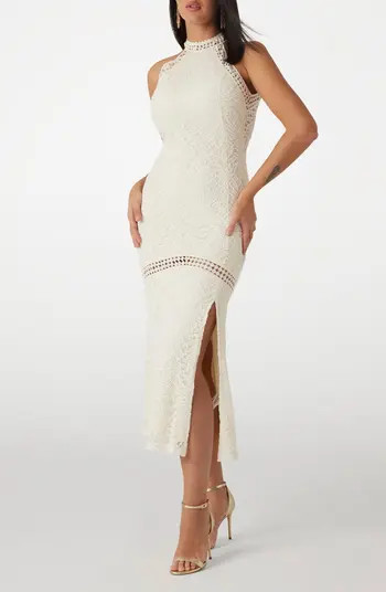Liza Open Stitch Maxi Dress | Nordstrom