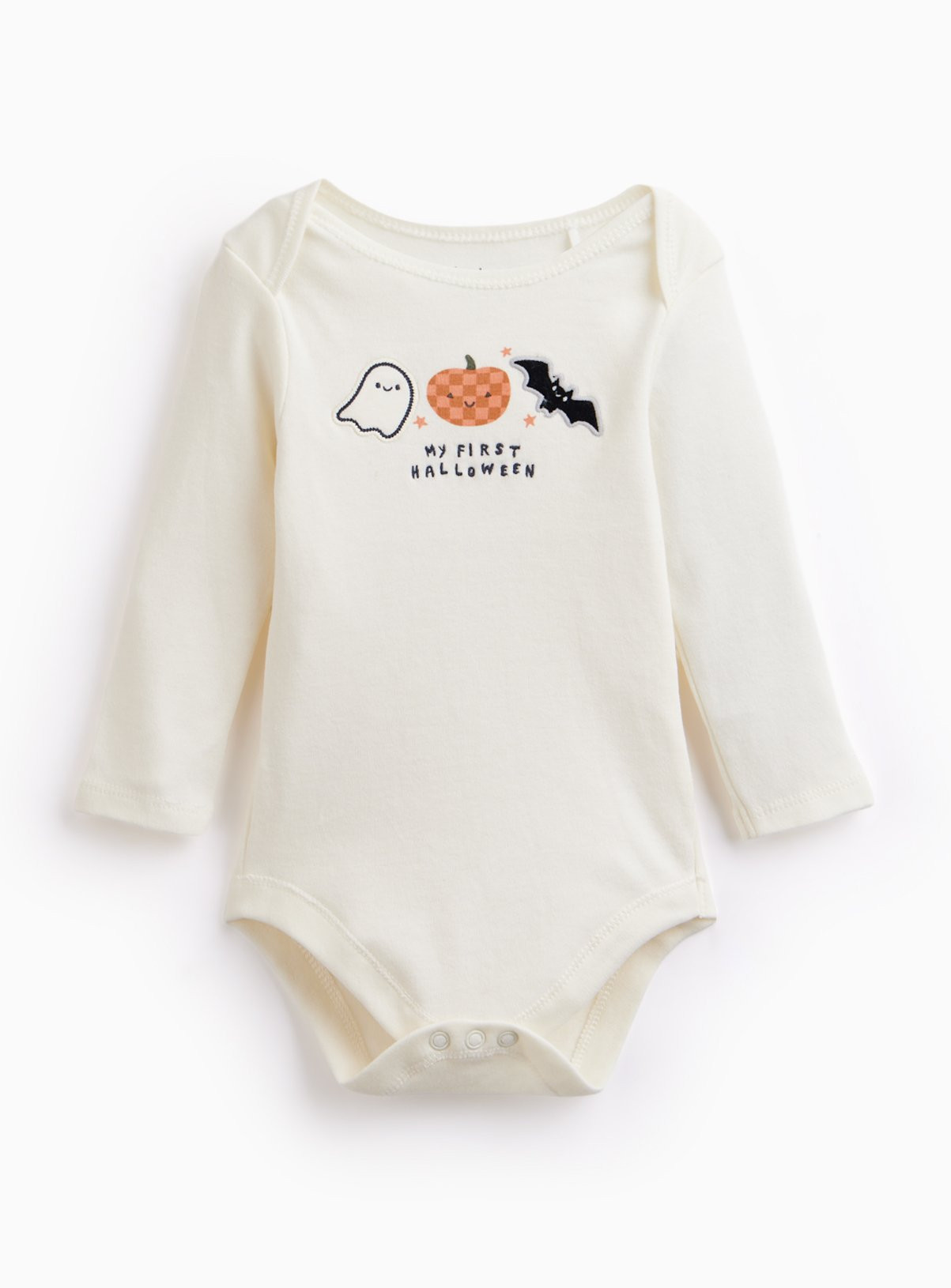 Cream My First Halloween Bodysuit Newborn | Tu Clothing