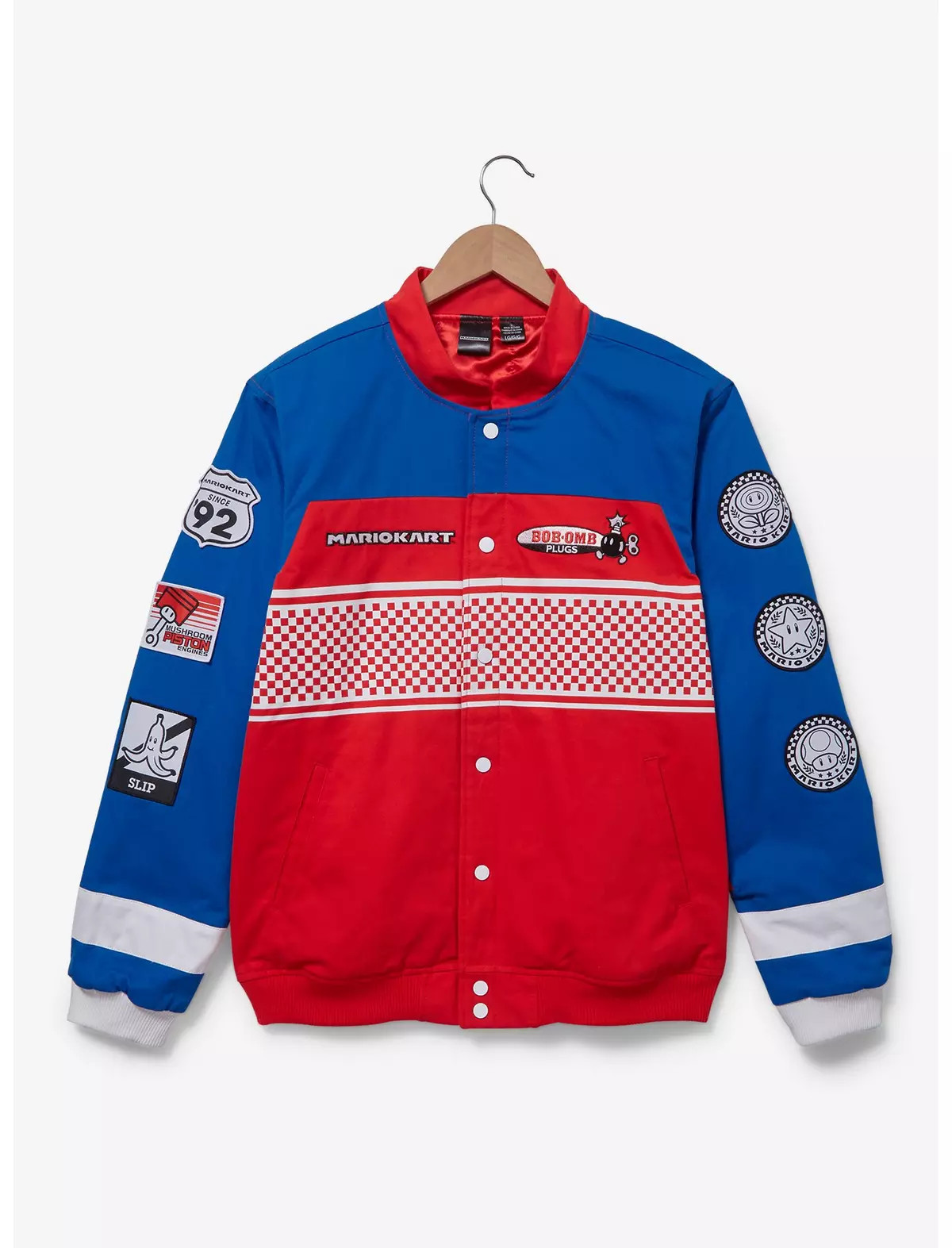 Nintendo Mario Kart Red and Blue Racing Jacket - BoxLunch Exclusive | BoxLunch