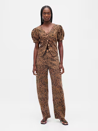 High Rise Barrel Jeans | Gap (CA)