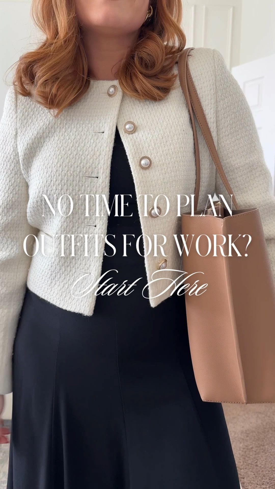 Workwear outfit ideas | business casual capsule wardrobe | office outfits for women

5 easy, polished looks for the weeks you have no time to plan. Built with classic staples: blazer, striped button down, navy trousers, dark wash jeans, lady jacket, midi skirt, neutral flats + the perfect work tote.

Timeless, mix-and-match pieces you can wear on repeat for corporate days, casual office outfits, and working mom life.

Everything is linked in my LTK ✨
Follow for more classic workwear & easy outfit formulas.

#LTKWorkwear #LTKootd #LTKmomlife