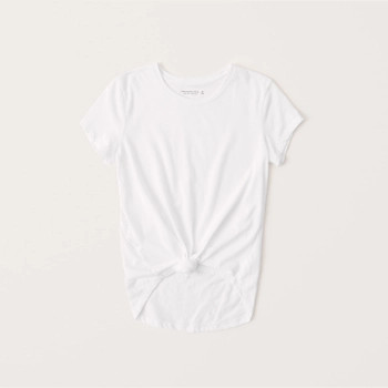 Knotted Crew Tee | Abercrombie & Fitch (US)
