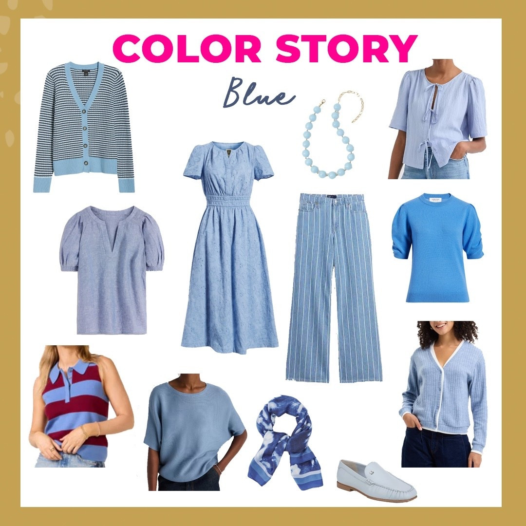 Spring Trending Color: Blue
Step into spring in something blue for your wardrobe. Check out all my recent finds! 💙🩵💙

#springtrends

#LTKOver40 #LTKSeasonal #LTKSaleAlert