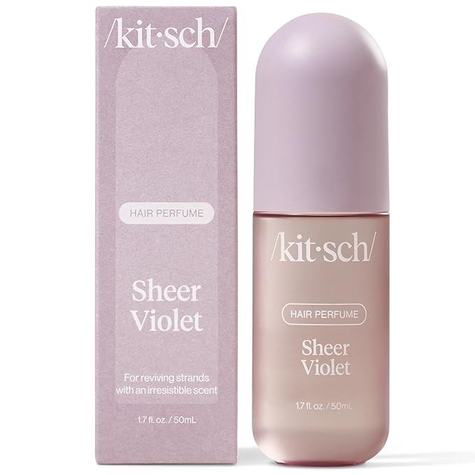 Kitsch Sheer Violet Hair Perfume For Women - Clean, Deodorizing, and Patented Odor-Eliminating Te... | Amazon (US)