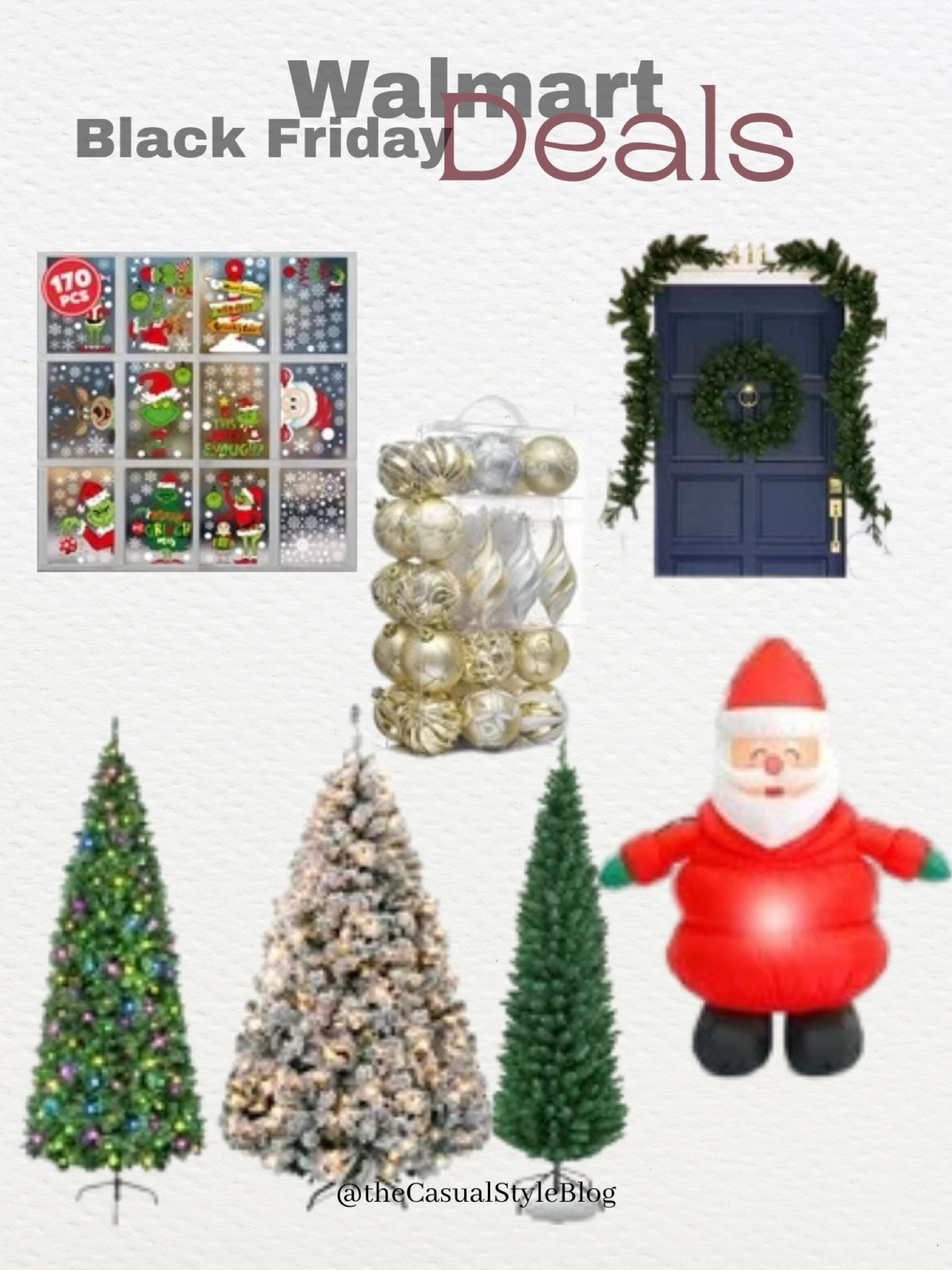 Walmart but Black Friday deals on Christmas decor



#LTKsalealert #LTKfindsunder100 #LTKSeasonal